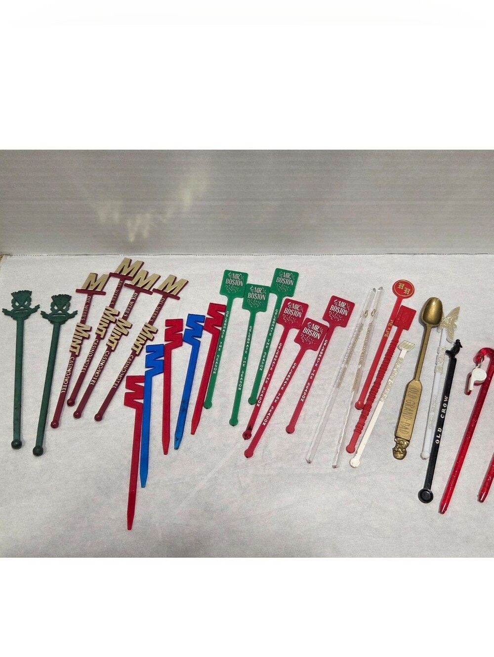 Vintage Airline Bar Hotel Casino Lot Of Swizzle Stir Sticks